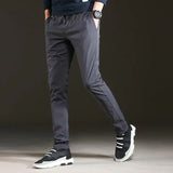 Trendy Mens Loose Cropped Sweatpants - WOMONA.COM