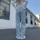 Jeans Denim Trousers - WOMONA.COM