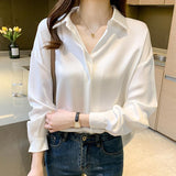 Long-sleeved Shirt - WOMONA.COM