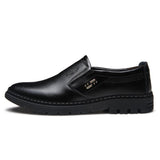 Round Toe Business Casual Shoes - WOMONA.COM