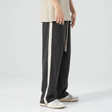Loose Straight Wide Leg Sweatpants - WOMONA.COM