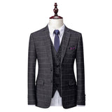 Slim Wedding Groom Suit Men - WOMONA.COM
