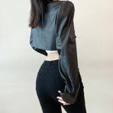 Street Leather Jacket - WOMONA.COM