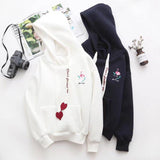 Love Hooded Sweatshirt - WOMONA.COM