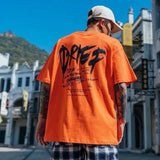 Graffiti Letters Short Sleeve T-Shirt Men - WOMONA.COM