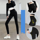 Autumn Thin Black Pants - WOMONA.COM