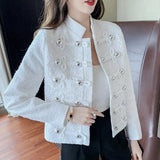 Slim Small Fragrance Jacket - WOMONA.COM