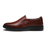 Round Toe Business Casual Shoes - WOMONA.COM