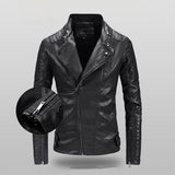 Chaqueta de cuero de moda para hombre