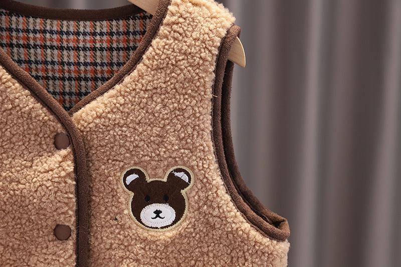 Children's Clothes Foreign Baby Plus Velvet - WOMONA.COM