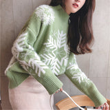 Christmas Sweater Girl - WOMONA.COM