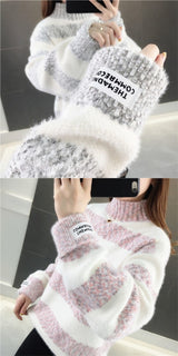 Snow-white Knitted Base-layer Top