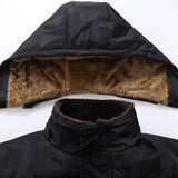 Men's Plush Coat Cotton Suit New Style - WOMONA.COM