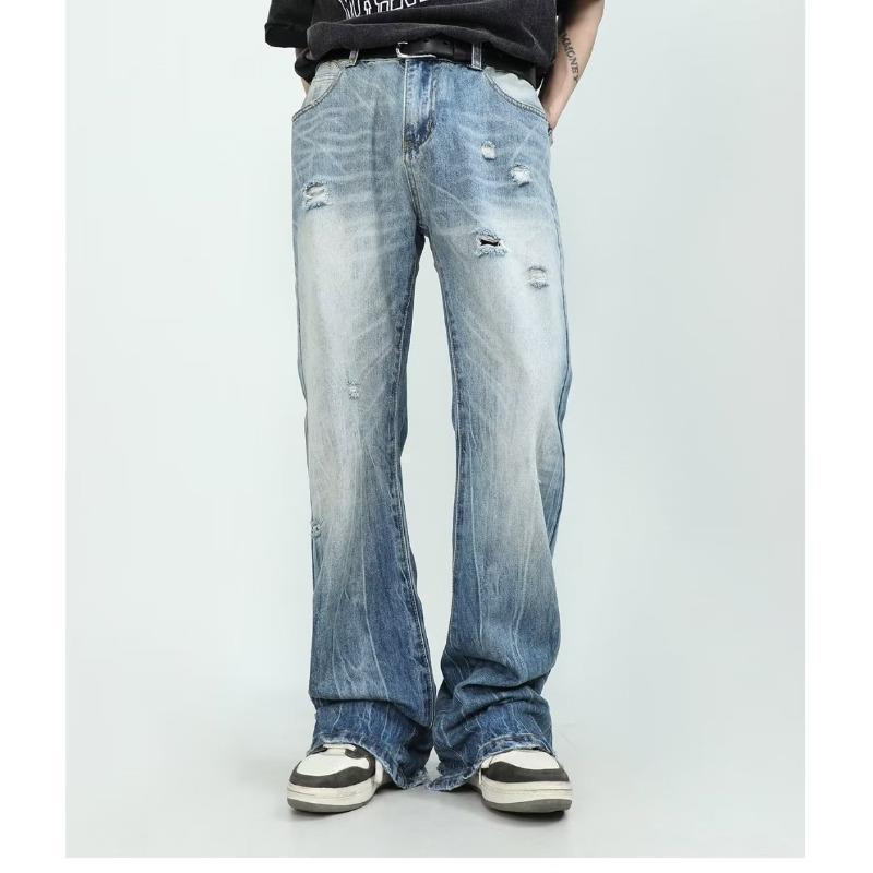 American Ripped Jeans Men And Women Casual - WOMONA.COM
