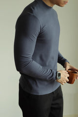 Fleece Wool Bottoming Shirt All-matching Solid Color - WOMONA.COM