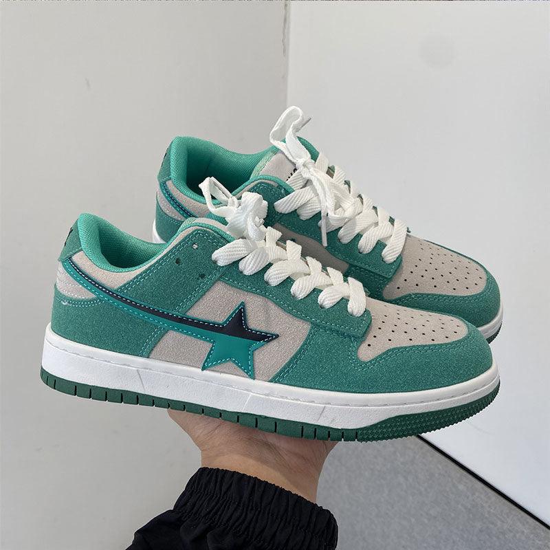 Versatile Trendy Casual Low Top Sneakers - WOMONA.COM