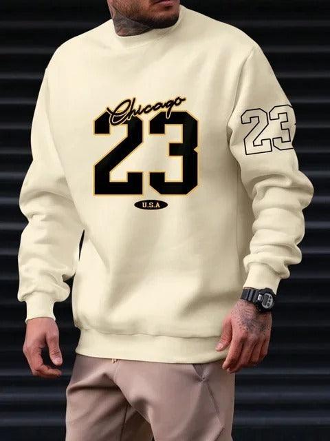 Art Letter Design Man Clothes Set Style Fleece Sweats - WOMONA.COM
