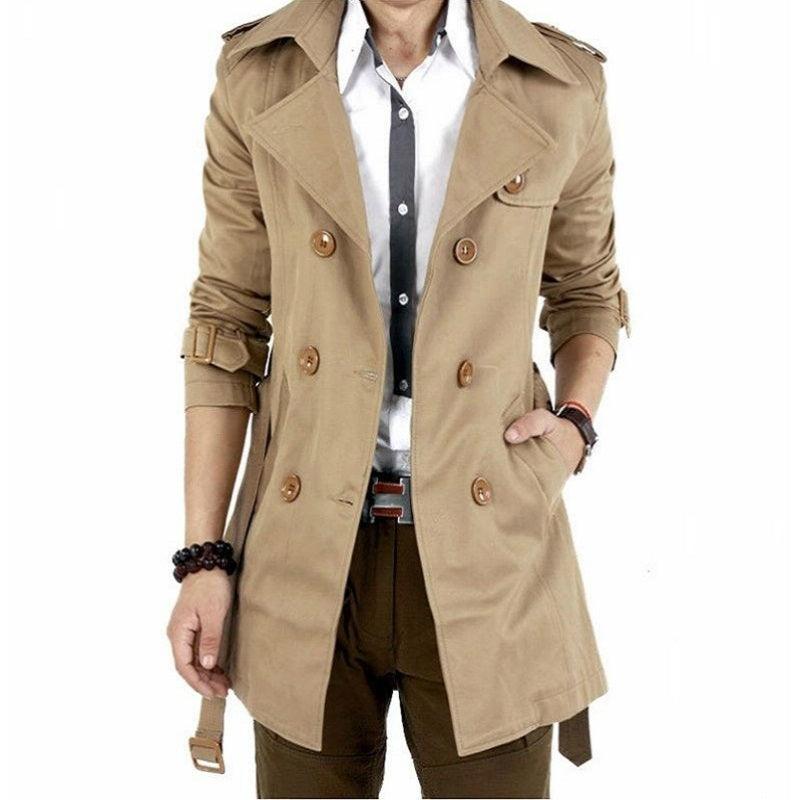 Classic Retro Men's Windbreaker Jacket - WOMONA.COM