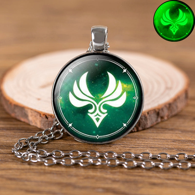 Genshin Impact Glow In The Dark Necklace - WOMONA.COM