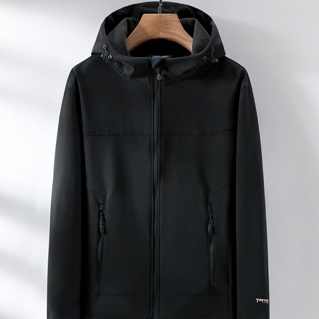 Unisex fleece-lined soft shell jacket in men's and women's colors – photo 1 of 10