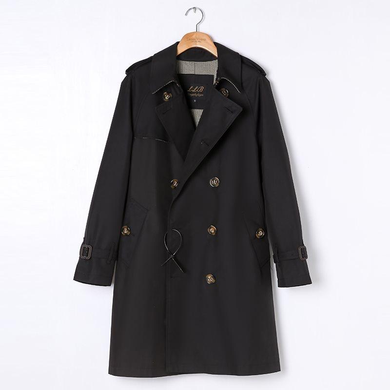Double Breasted Business Coat - WOMONA.COM