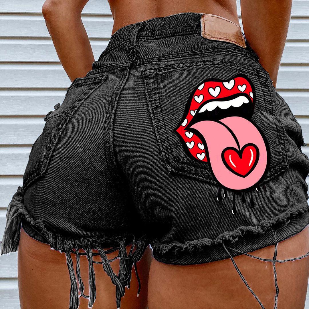 Hole Fashion Four Seasons Street Hipster Denim Shorts Women - WOMONA.COM