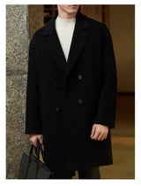 Double-sided Woolen Coat Men's Mid-length Woolen Thick Coat