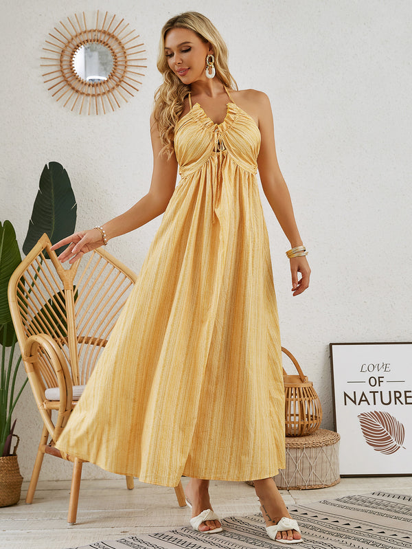 Women's Summer Sleeveless Flowy Beach Dress