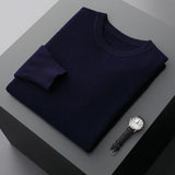 Men's Round Neck Pure Cashmere Shirt New Autumn And Winter Sweater