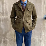 Japanese-style Retro Slim Jacket Men - WOMONA.COM