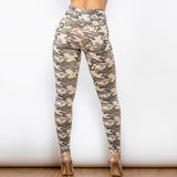 Shascullfites Melody push up camo workout leggings - WOMONA.COM