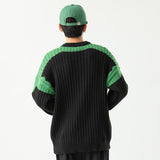 Simple Loose Harajuku Vintage Sweater Base Knitting - WOMONA.COM