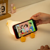 Lie Flat Duck Silicone Night Light Children's - WOMONA.COM