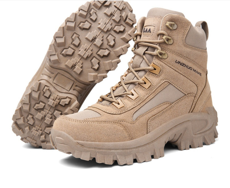 Combat Hiking Desert Warm Snow Boots - WOMONA.COM