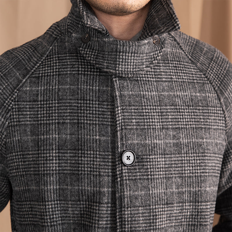 Men's Wool Warm Mid-length Coat - WOMONA.COM