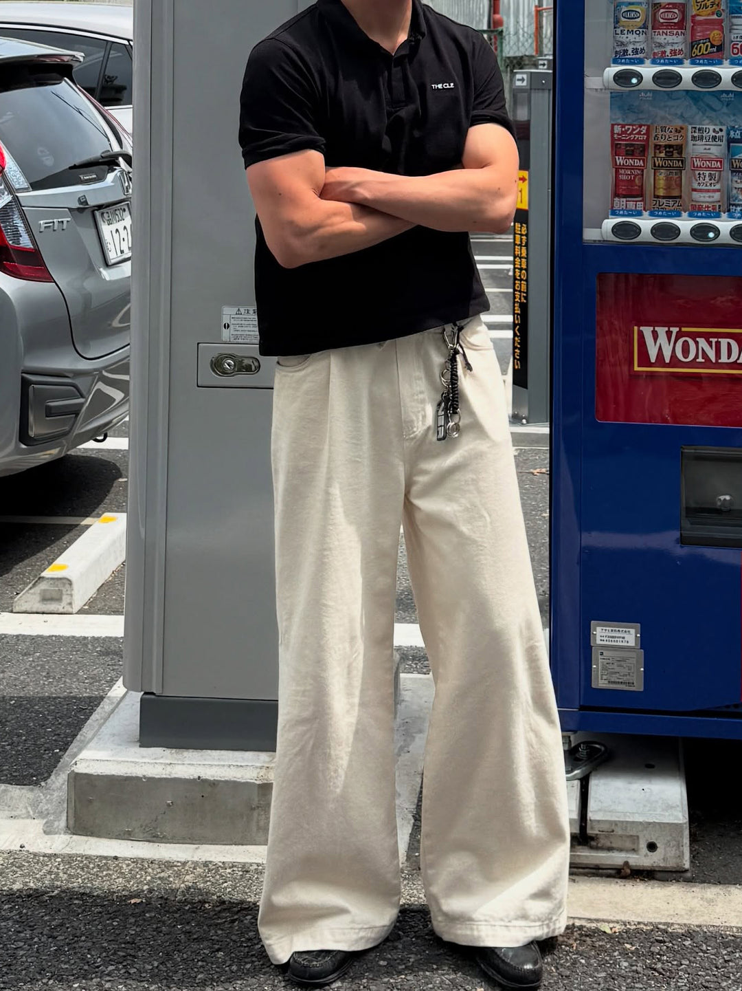 Men's Classic High-Waisted Full-Length Pants – product image 1