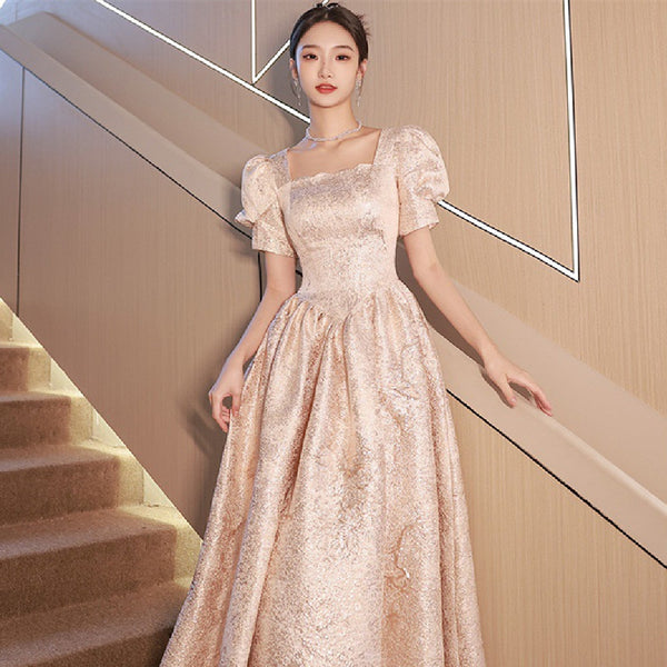 Women Evening Dresses Women Champagne - WOMONA.COM