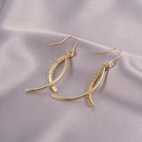 Niche Vintage Irregular Earrings - WOMONA.COM