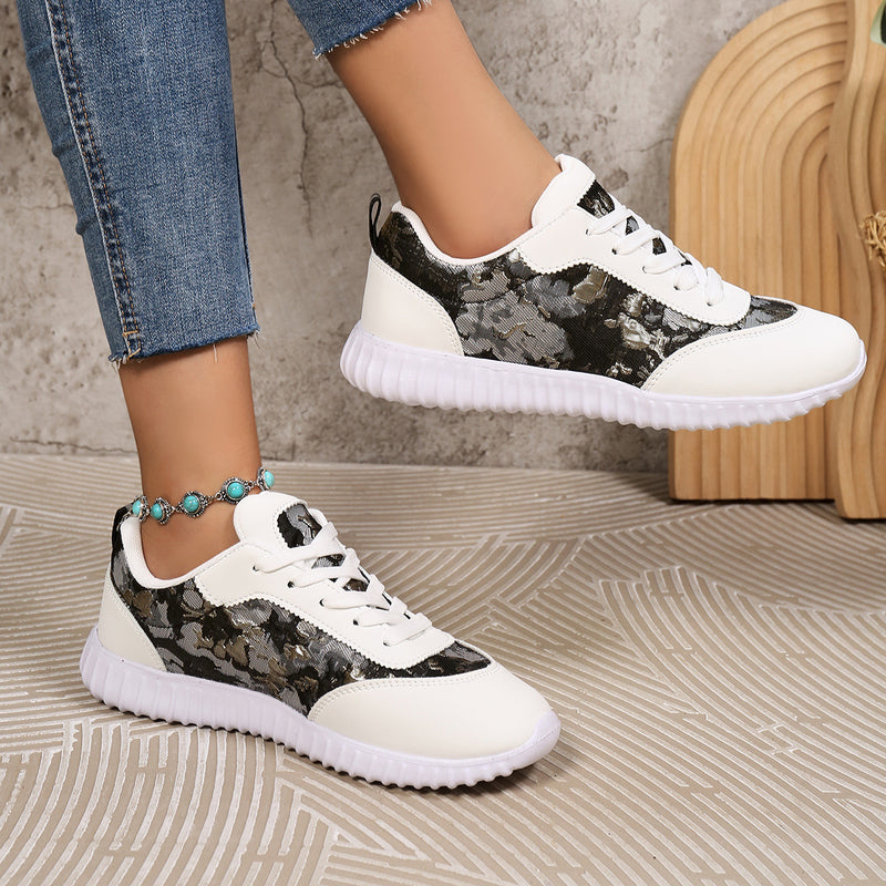 Laufsportschuhe Low-Top Atmungsaktive Sneakers Für Damen