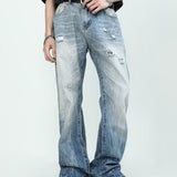 American Ripped Jeans Men And Women Casual - WOMONA.COM
