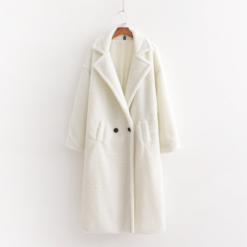 Long-sleeved Thickened Thermal Long Coat