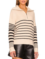 Striped Color Matching Long-sleeve Women's - WOMONA.COM