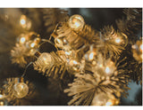 Copper Wire LED Lights Christmas Atmosphere Decorations - WOMONA.COM