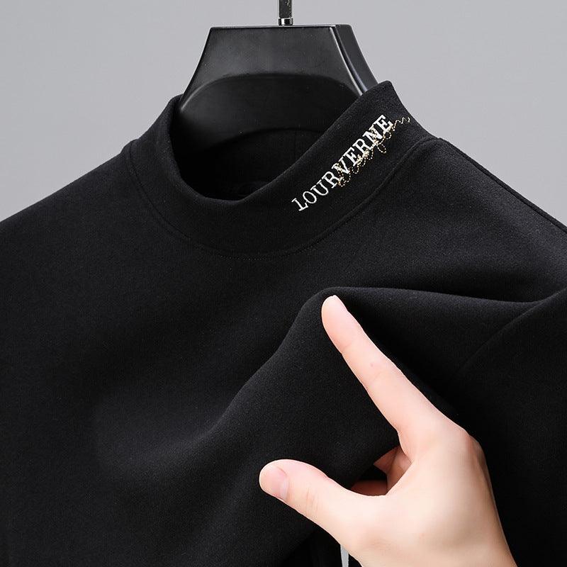 Long Sleeves Double-sided Dralon Bottoming Shirt - WOMONA.COM