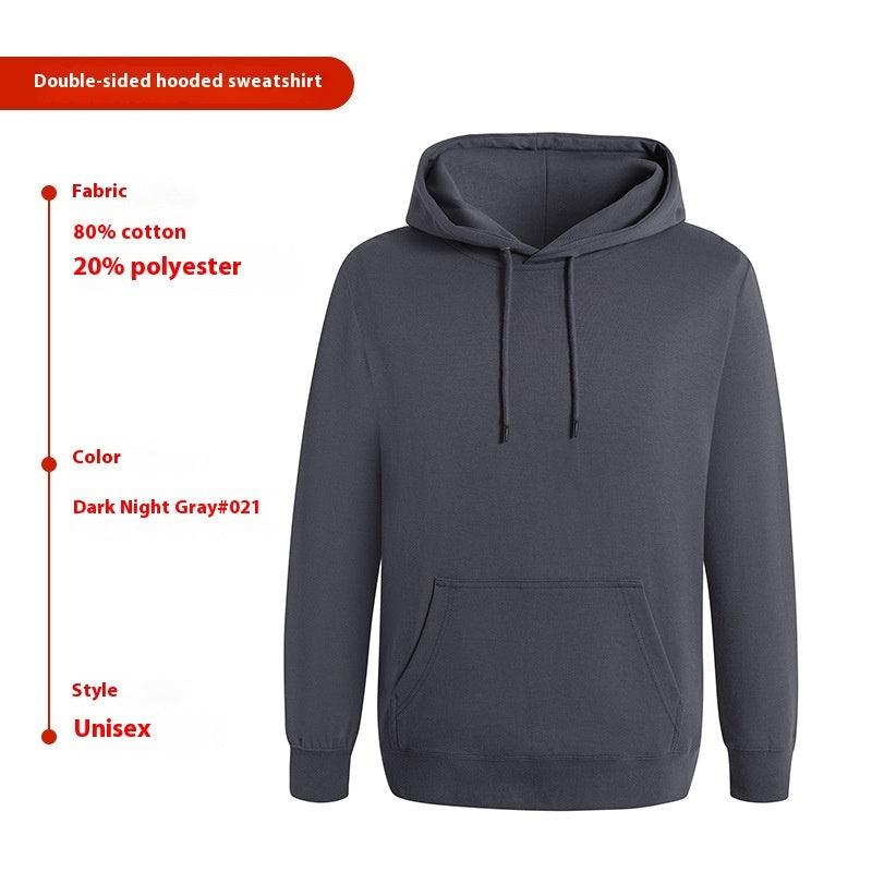 Solid Color Long Sleeve Loose Thin Hoodie Sweater - WOMONA.COM