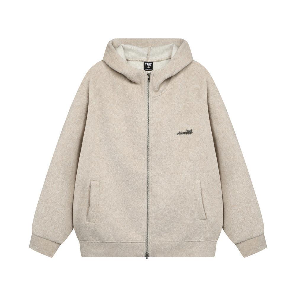 Wear Hooded Jacket American Casual - WOMONA.COM