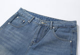 Fashion Personality Retro Washed Jeans Men - WOMONA.COM