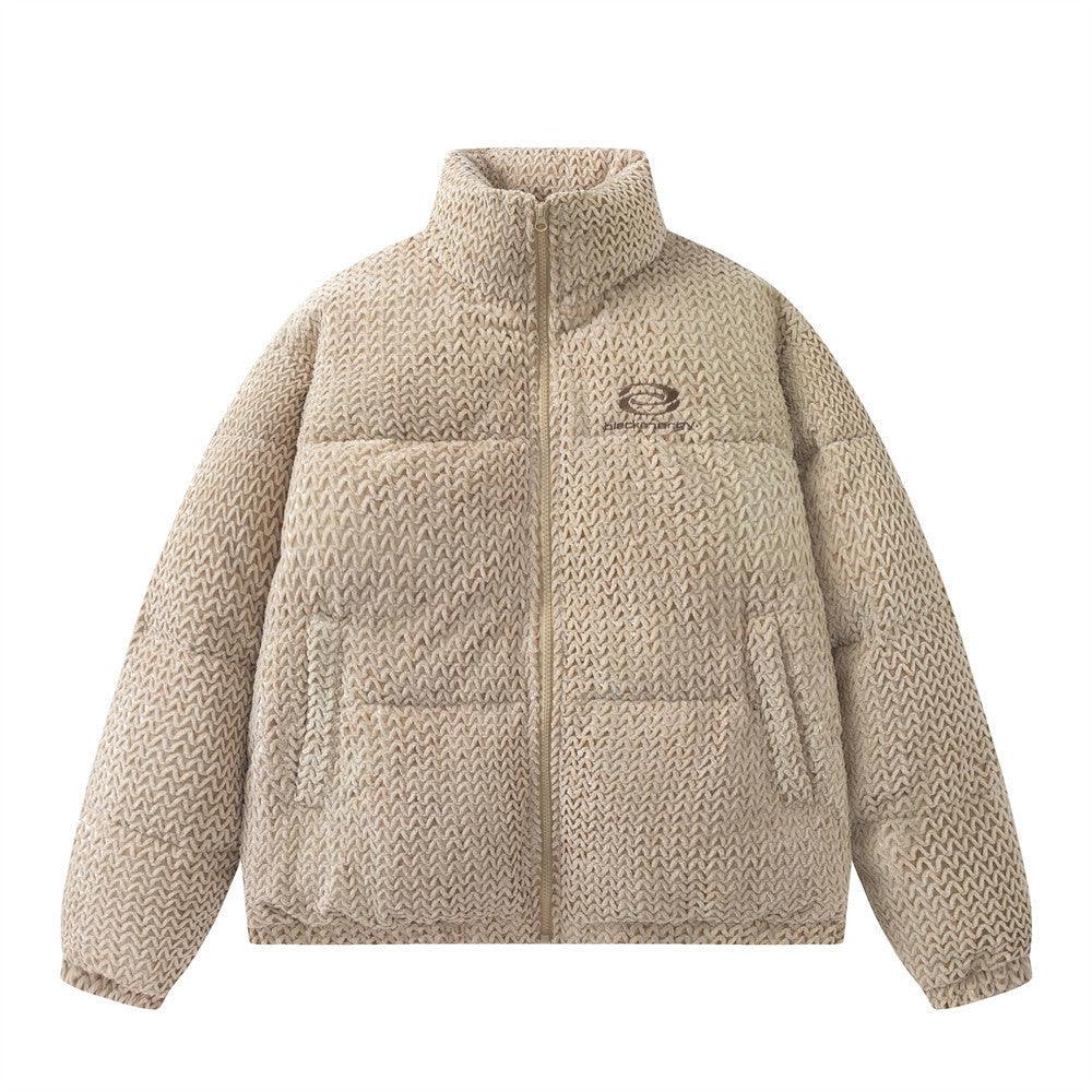 Warm Stand Collar Cotton-padded Coat Men - WOMONA.COM