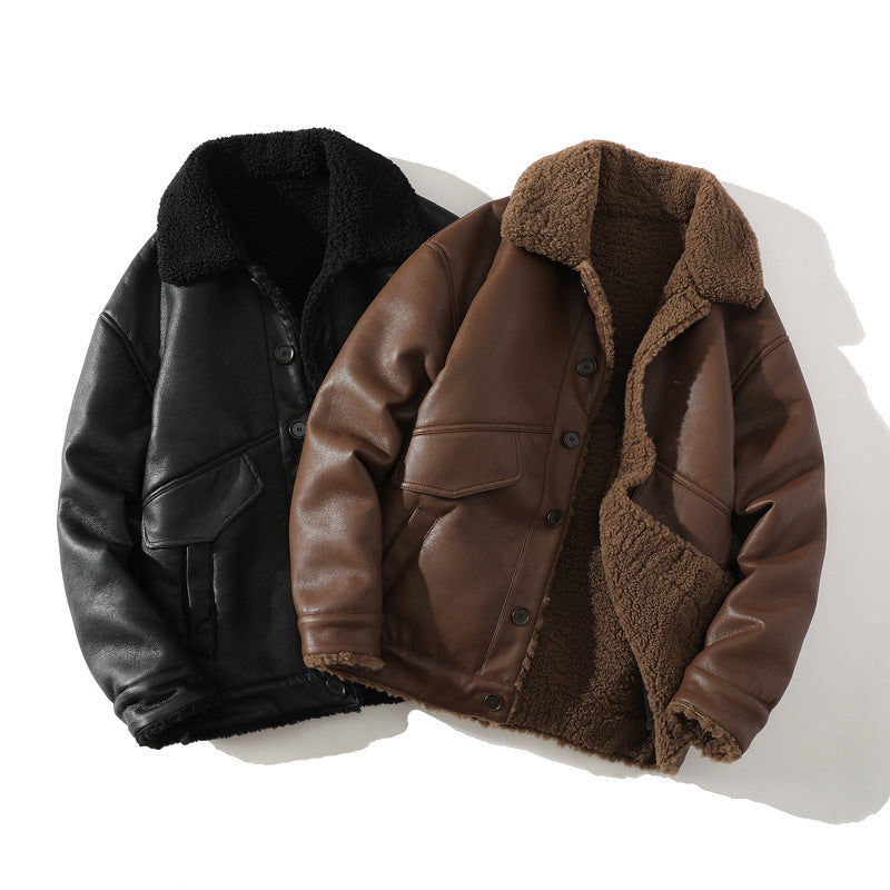 Men's Clothing Fleece Padded Jacket - WOMONA.COM