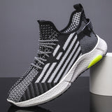 Fashion Flying Woven Breathable Running Shoes - WOMONA.COM